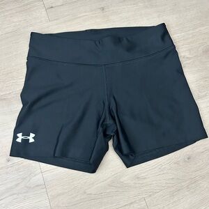 Under Armour Black Athletic Shorts Sleek Design